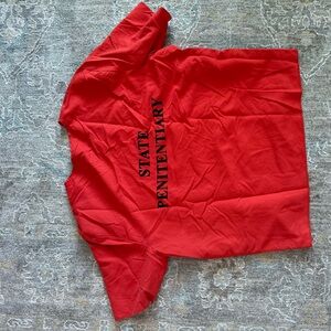 Halloween Red State Penitentiary T-Shirt